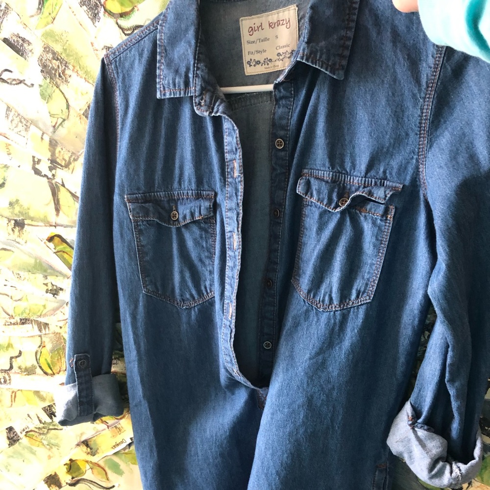 blue jean dress